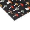 Little Arrow Design Co mushrooms on charcoal Welcome Mat - Deny Designs - 3 of 3