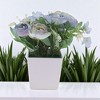 Unique Bargains Artificial Plants Flower Plastic 2.95"x2.95"x7.87" 1 Pc - 2 of 4