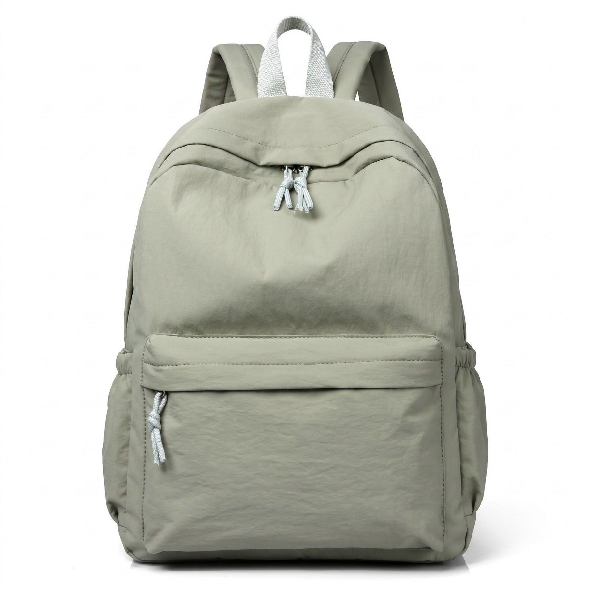 Alilang Lightweight Crinkle Multi-Pocket Backpack with Padded Straps and Side Pockets - thumbnail 7