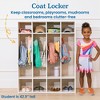ECR4Kids Streamline 4-Section Coat Locker, 1 - 3 of 4