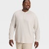 Men's Waffle Henley Shirt - All In Motion™ - 3 of 3