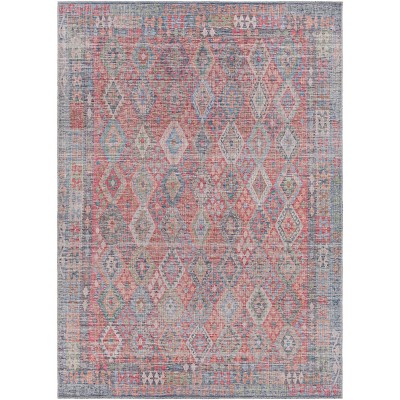 Farrell Traditional Machine Washable Rug Blue - Artistic Weavers