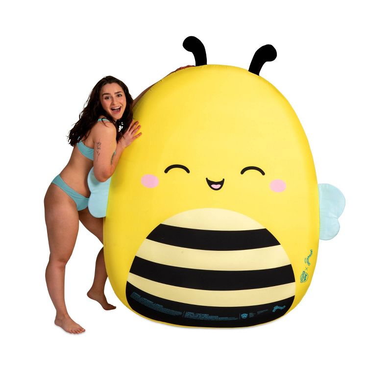 BigMouth Inc. Squishmallows Sunny the Bee Fabric Float - Yellow/Black, 4 of 5