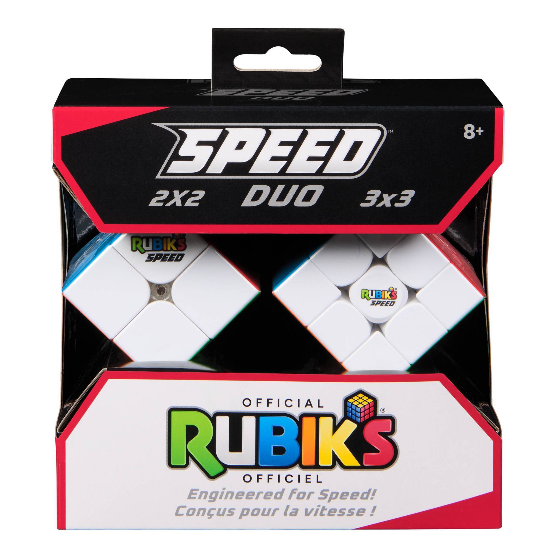 Rubik's Speed Duo 2x2 and 3x3 Brainteaser