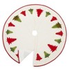 Saro Lifestyle Holiday Pines Embroidered Tree Skirt - image 3 of 3