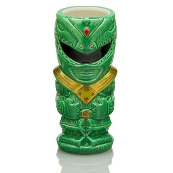 Beeline Creative Geeki Tikis Power Rangers Green Ranger Ceramic Mug | Holds 16 Ounces