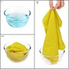 Unique Bargains Microfiber Lint Free Highly Absorbent Reusable Kitchen Towels 12 Packs - 4 of 4