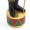 LuxenHome Lighted Nutcracker King in Red, Battery Operated Indoor/Outdoor Christmas Décor - 3 of 4