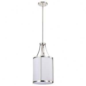 Nuvo Lighting Easton 1 - Light Pendant in  Polished Nickel - 1 of 4