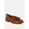 Yelena Real Leather Tassel Loafers Women - 2 of 4