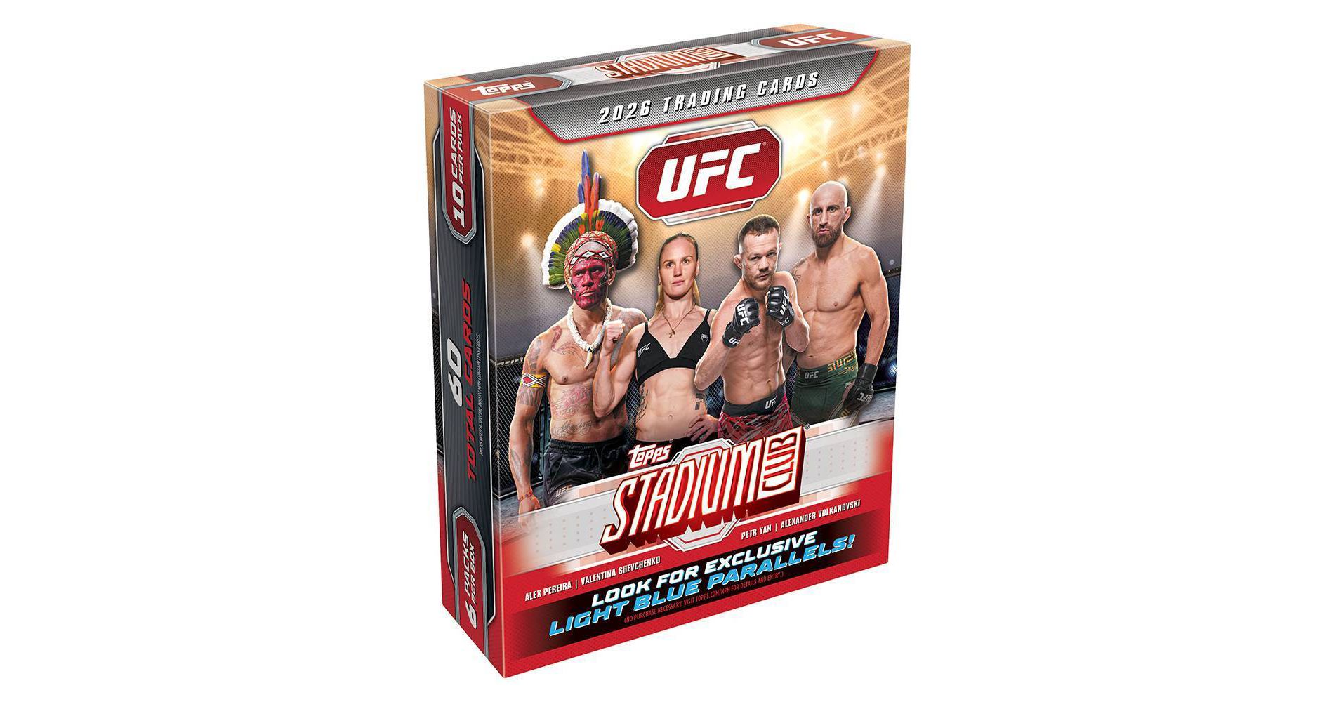 2026 Topps UFC Stadium Club Trading Card Mega Box