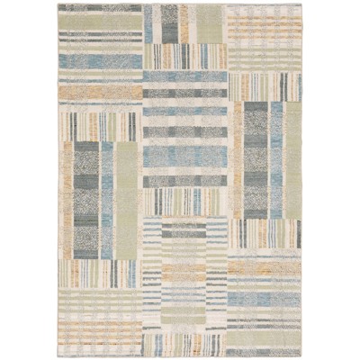 Oriental Weavers Atlas 752E0 Blue/ Green Indoor Area Rug - 3'3" x 5'2"