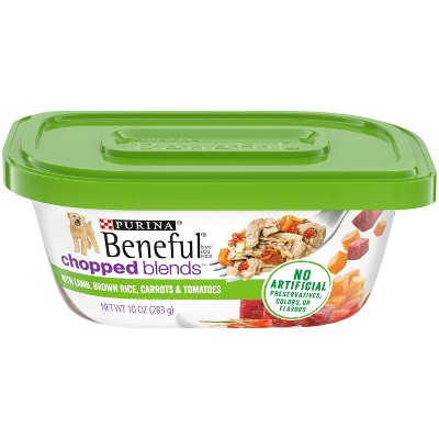 Purina Beneful Chopped Blends Wet Dog Food With Lamb Brown Rice