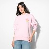 Women's Oversized Graphic Pullover Sweatshirt - Wild Fable™ - 2 of 3