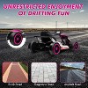 Go Kart for Kids, 24V Drift Kart with 2X200W Strong Motor, 7AH Big Battery, Electric Pedals, Electric Go Kart Outdoor Race Toy - 3 of 4
