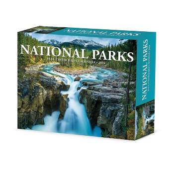 Willow Creek Press 2024 Daily Desk Calendar 5.2"x6.2" National Parks