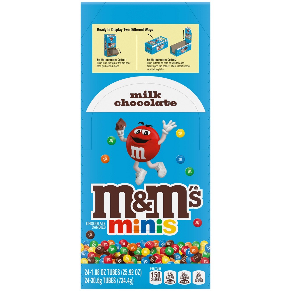 UPC 040000032373 - M&M'S Minis Milk Chocolate Candy - 36.8oz UPC 040000032373 - M&M'S Minis Milk Chocolate Candy - 36.8oz