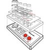 Men's Nintendo Schematic Retro NES Controller Baseball Tee - image 2 of 4