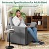 Modular Sectional Sofa with Storage Seat Upgrade Convertible Sofa Couch for Living Room/Deep 27'' Ottoman/Memory Polyester Cushion - 3 of 4
