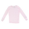 Rene Rofe Toddler Girl's Waffle Thermal Long Underwear 2-Piece Set - 2 of 4