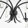 Quorum Lighting Lorelei 6 - Light Chandelier in  Matte Black - 4 of 4