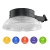 Westinghouse 4000LM 5000K Black Solar Integrated LED Area Light with Motion Sensor - 2 of 4