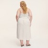 Women's Mini Polka Dot Tie-Waist Midi Dress -  kate spade new york x Target Cream/Black - 2 of 4