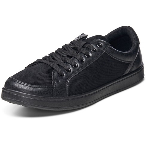 Alpine Swiss Mens Fashion Sneakers Lightweight Knit Tennis Shoes Black 10 M  US