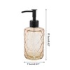 Unique Bargains Elegant Soap Pump Dispenser for Bathroom 11.15oz 1 Pc - 4 of 4