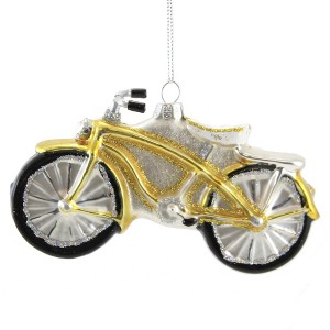 ONE HUNDRED 80 DEGREE 3.25 In Bicycle Ornament. Bike Sports Transportation Tree Ornaments - 1 of 3