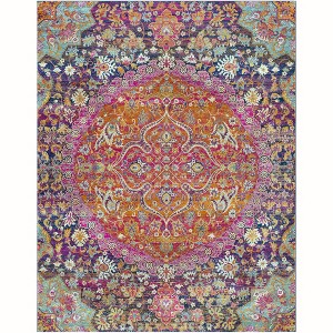 Hauteloom Burnt Orange Ojus Area Rug - 1 of 4
