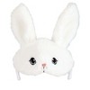 HalloweenCostumes.com One Size   Adult White Bunny Face Headband Halloween Costume Accessory, White/Pink/Black - 3 of 4