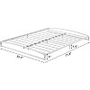 6 Inch Twin Metal Bed Frame,Heavy Duty Low Profile Twin Bed Frame,No Box Spring Needed, Easy Assembly - 2 of 4