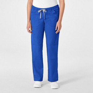 Wink WonderWORK Women's Straight Leg Cargo Scrub Pant - 1 of 4