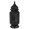 Northlight 29.5" Black and Gold Moroccan Style Floor Pillar Candle Lantern - 4 of 4