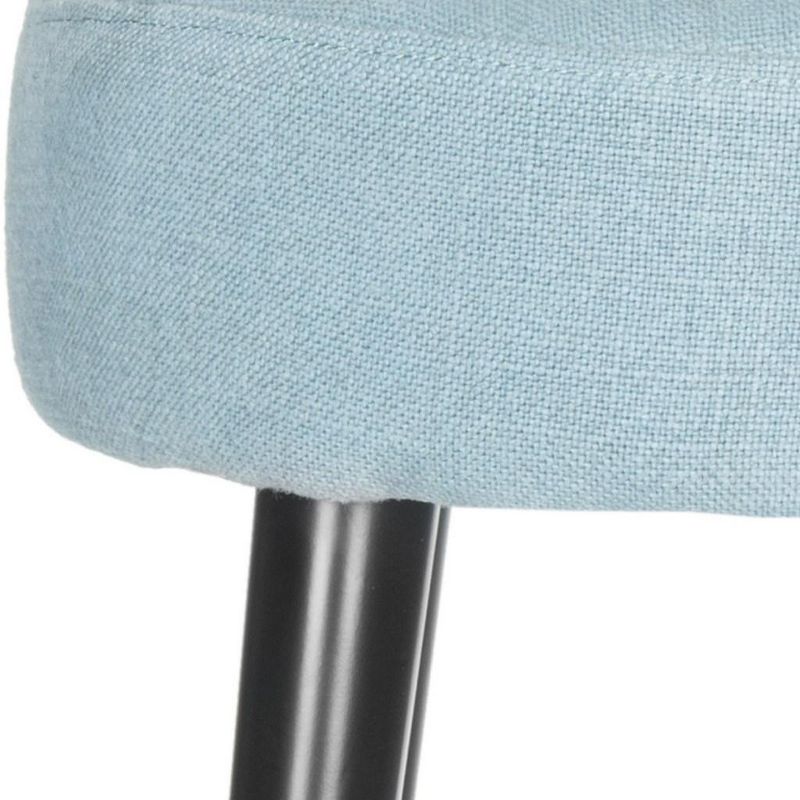 Brinda Vanity Chair - Light Blue - Safavieh., 4 of 5