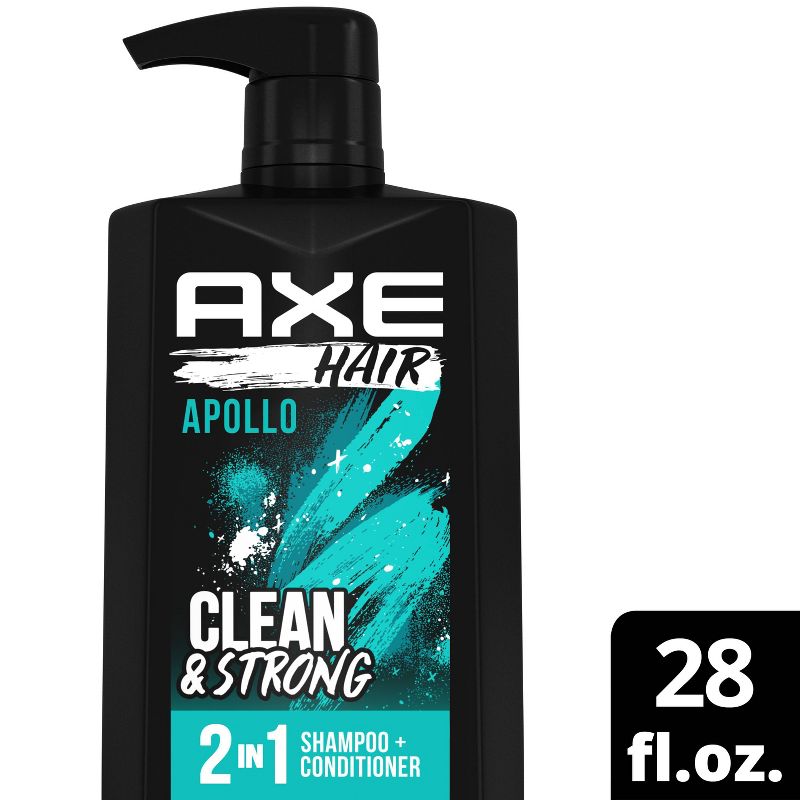 Axe Apollo Sage &#38; Cedarwood Scent 2-in-1 Hair Shampoo &#38; Conditioner - 28 fl oz, 1 of 7