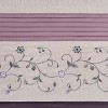 SEVOBAL Shower Curtain Faux Silk with Pintucked Detailing and Floral Embroidery for Elegant Bathroom Decor, Multicolored, 72"*72"*0.13" - 2 of 4
