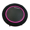 LEAPS & REBOUNDS 40" Adjustable Stability Bar Attachment with 40" Mini Fitness Trampoline and Home Gym Rebounder for Cardio Exercises, Pink - 3 of 4