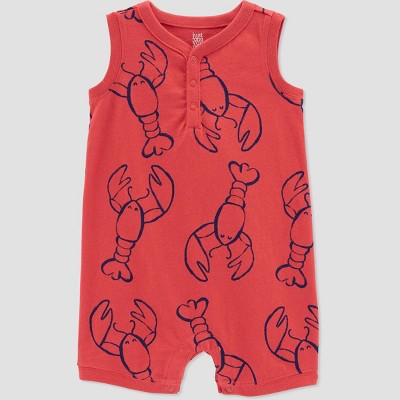 Baby Boys' Lobster Romper - Just One You® made by carter's Red Newborn