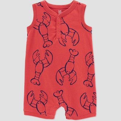 Image of Baby Boys' Lobster Romper - Just One You® made by carter's Red 9M