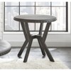 Alamo - Round End Table - Gray - 4 of 4
