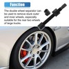 Unique Bargains Universal Dual Wheel Separator One-Piece Pusher Wheel Hub Removal Tool 1 Set - 3 of 4