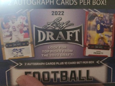 2022 Leaf Draft Football Trading Card Blaster Box : Target