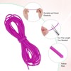 Unique Bargains Hollow Pipe Tubing Rubber Cord Silicone Elastic Durable Flexible Beading Cord 1 Pc - 2 of 4