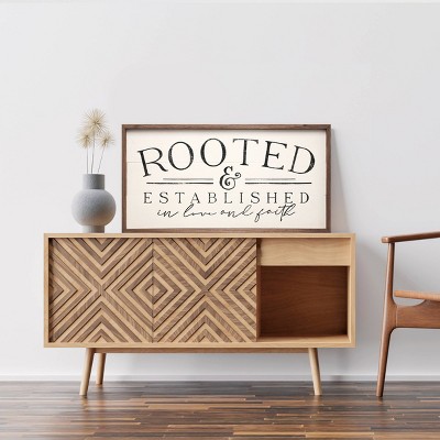 Kendrick Home Rooted and Established Wall Art White