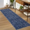 Machine Washable Area Rug With Non-Slip Backing Stain Resistant Easy Cleaning Indoor Carpet For Living Room Bed Dining Room Playroom Office - 4 of 4