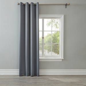 BrylaneHome BH Studio Room-Darkening Grommet Panel - 1 of 4