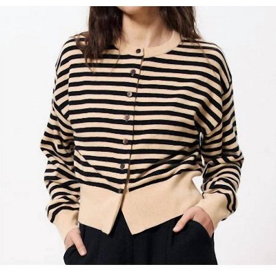 Women's Noumea Striped Cardi - FRNCH