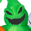 Nightmare Before Christmas Airblown Inflatable Jack Skellington w/Oogie Boogie Scene Disney , 6.5 ft Tall - 3 of 4